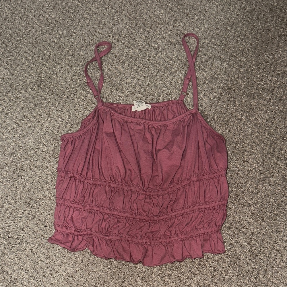 Torrid Mauve Ruffled Camisole